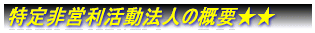 �����c�������@�l�̊T�v����